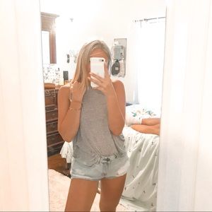 Billabong Boyfriend Light Wash Jean Shorts!